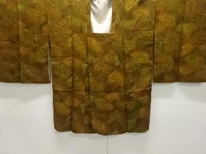 ふくれ織　地紙模様道行コート